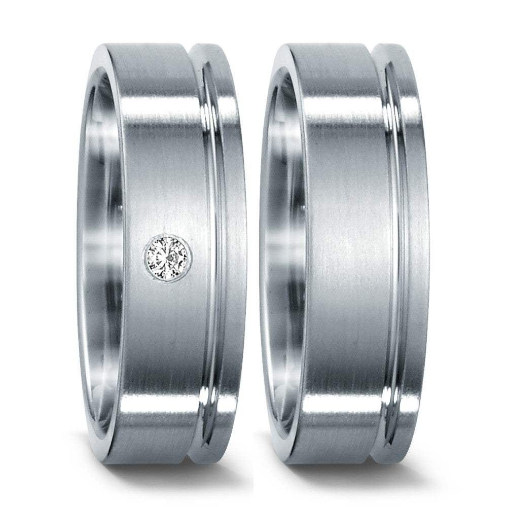 Fingerring Edelstahl