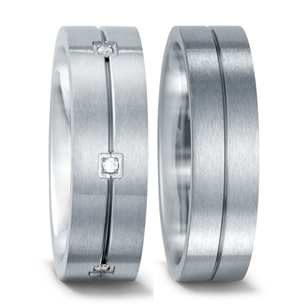 Fingerring Edelstahl