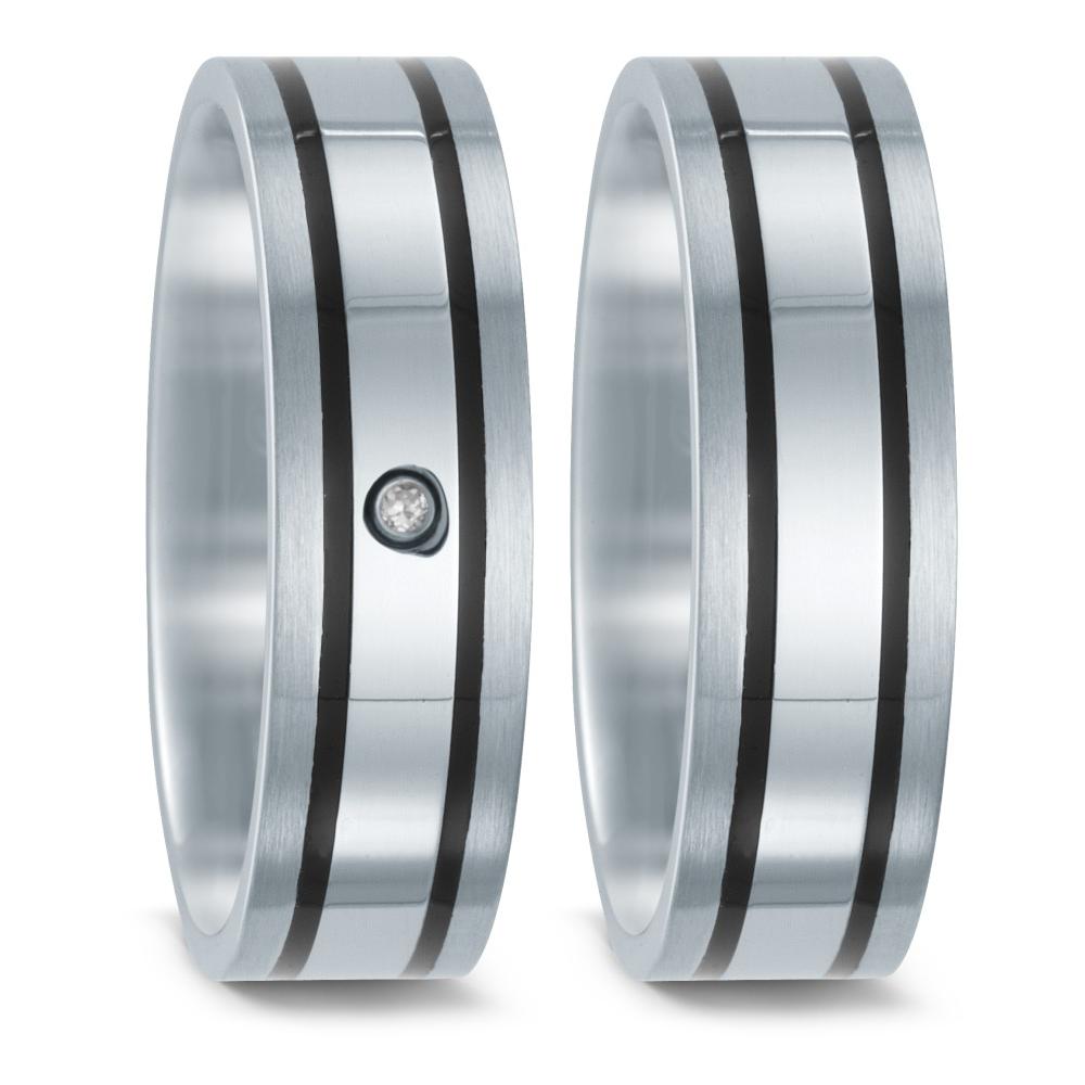Fingerring Edelstahl