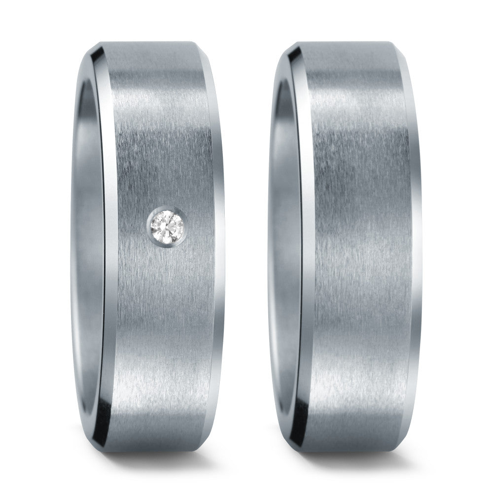 Fingerring Edelstahl