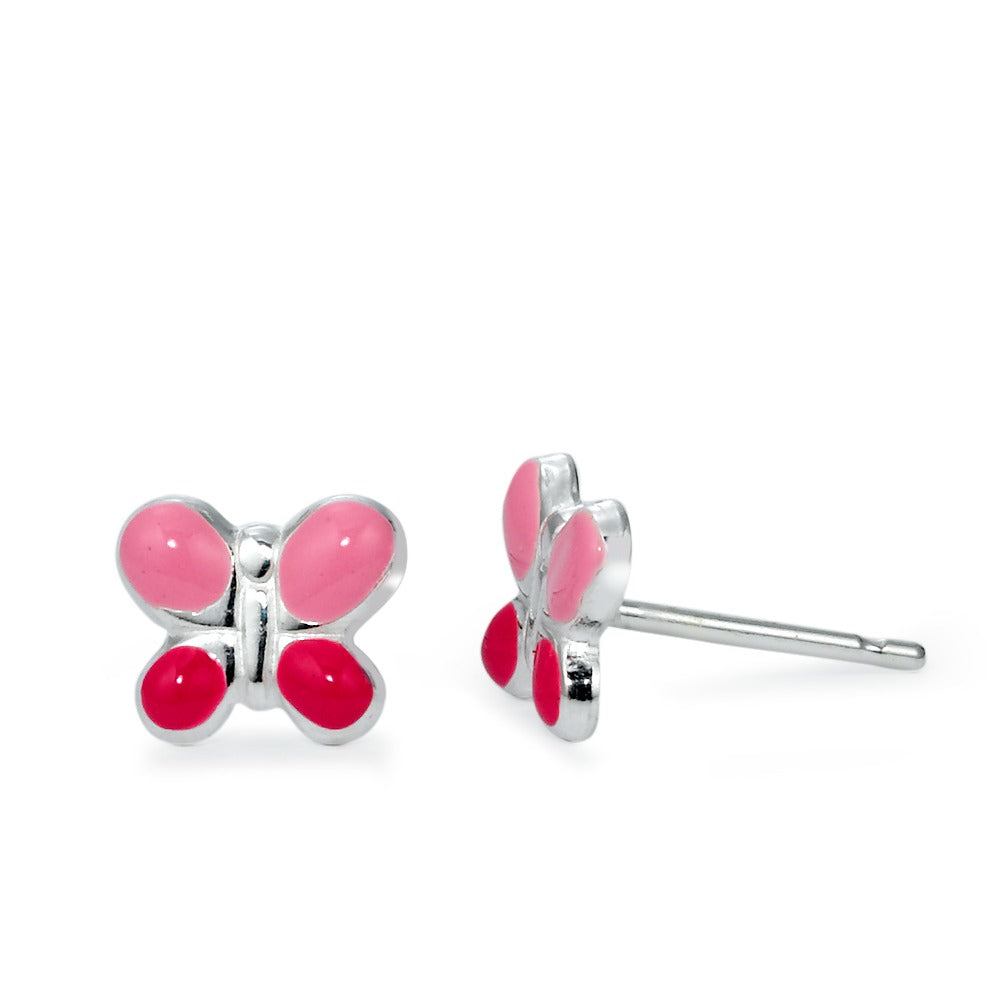 Ohrstecker Silber Schmetterling, Made in Italy