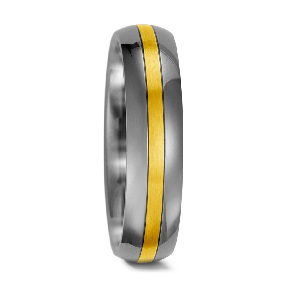 Fingerring Titan, 585/14 K Gelbgold, Made in Austria