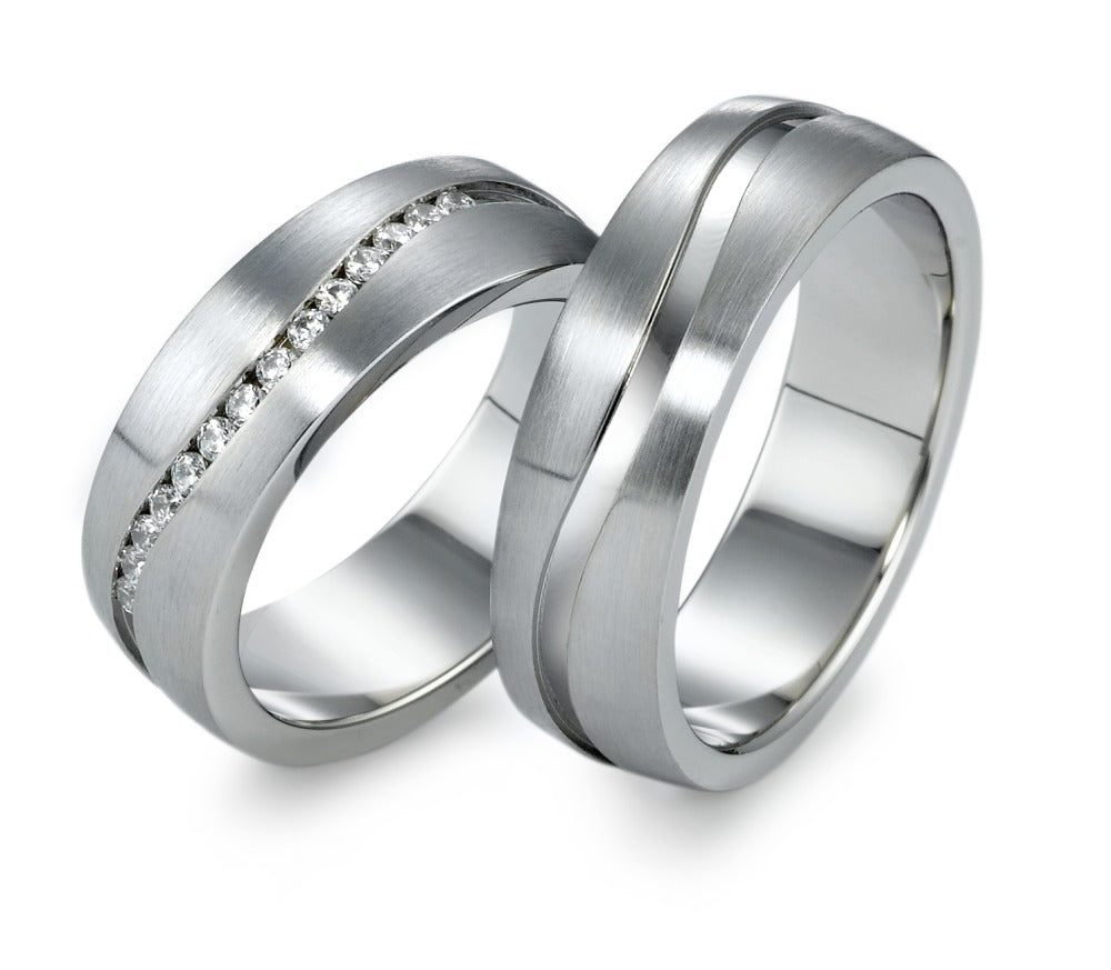 Fingerring Edelstahl