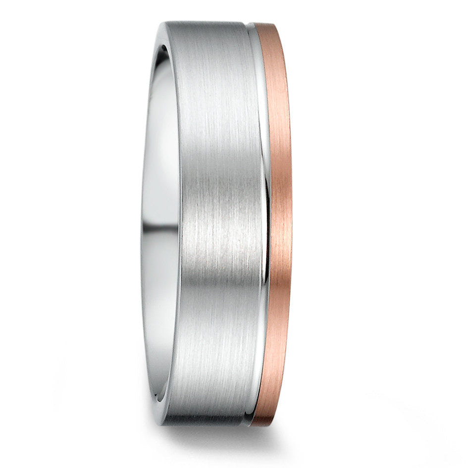 Fingerring Silber rosé vergoldet