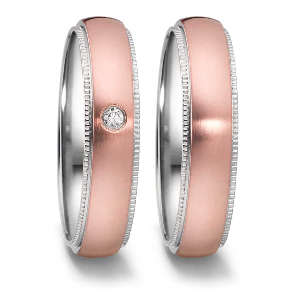 Fingerring Edelstahl IP beschichtet