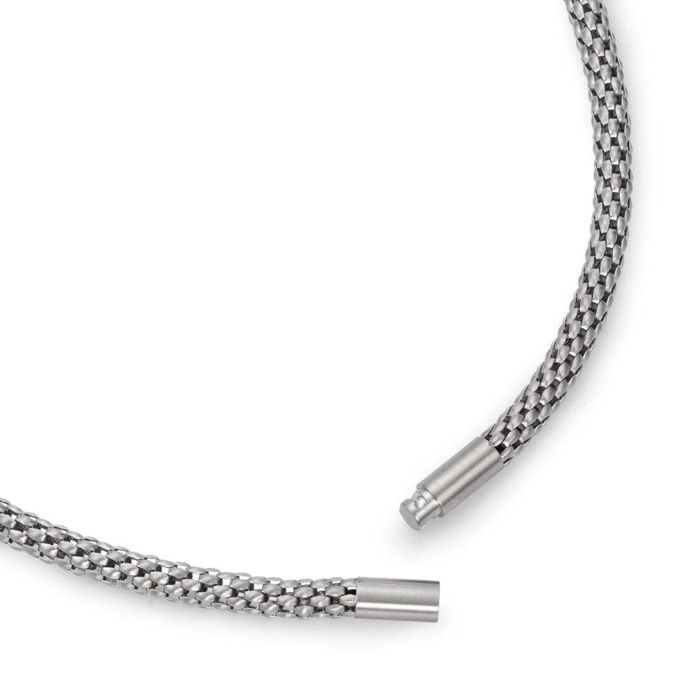 COLLECT Edelstahl Basis Kette fein satiniert , Made in Germany