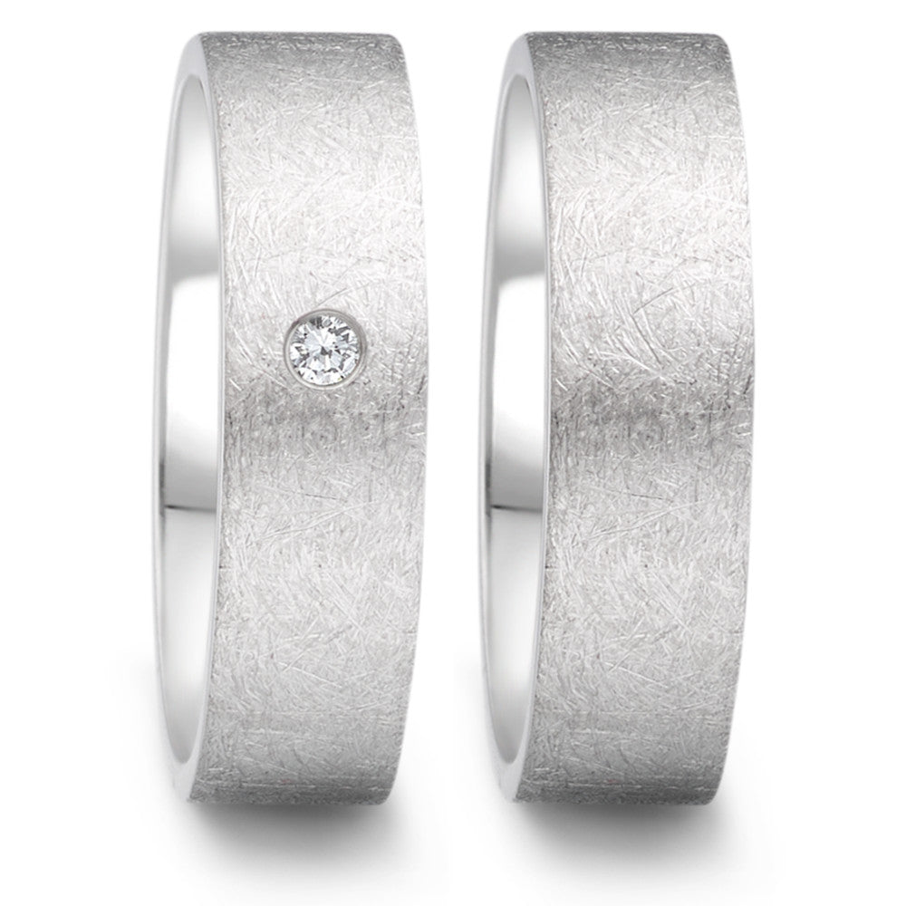 Fingerring Edelstahl, Made in Germany