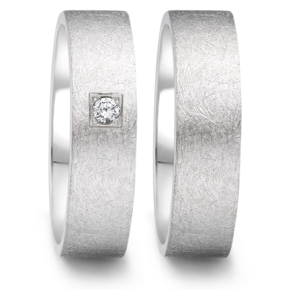 Fingerring Edelstahl, Made in Germany