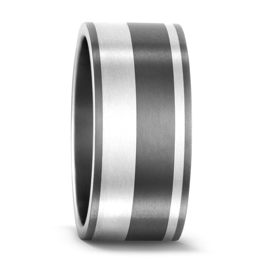 Fingerring Titan, Silber, Made in Germany