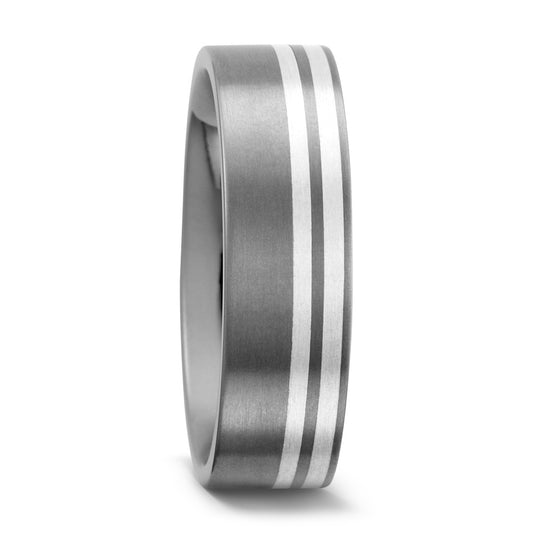 Fingerring Titan, Silber, Made in Germany