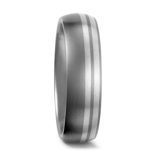 Fingerring Titan, 750/18 K Weissgold, Made in Germany