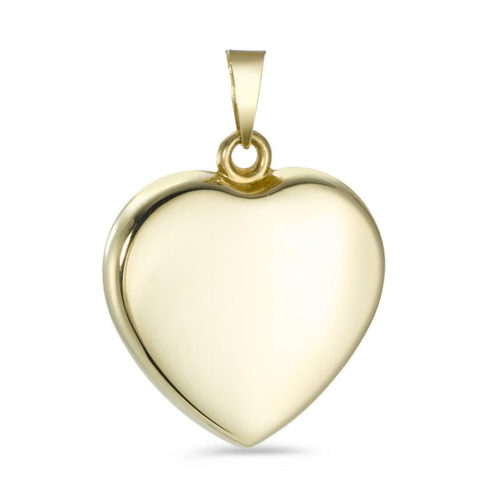 Anhänger 375/9 K Gelbgold Herz, Made in Italy