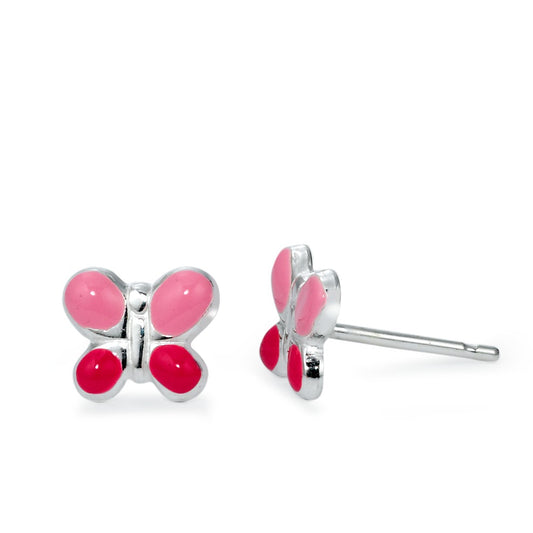 Ohrstecker Silber Schmetterling, Made in Italy