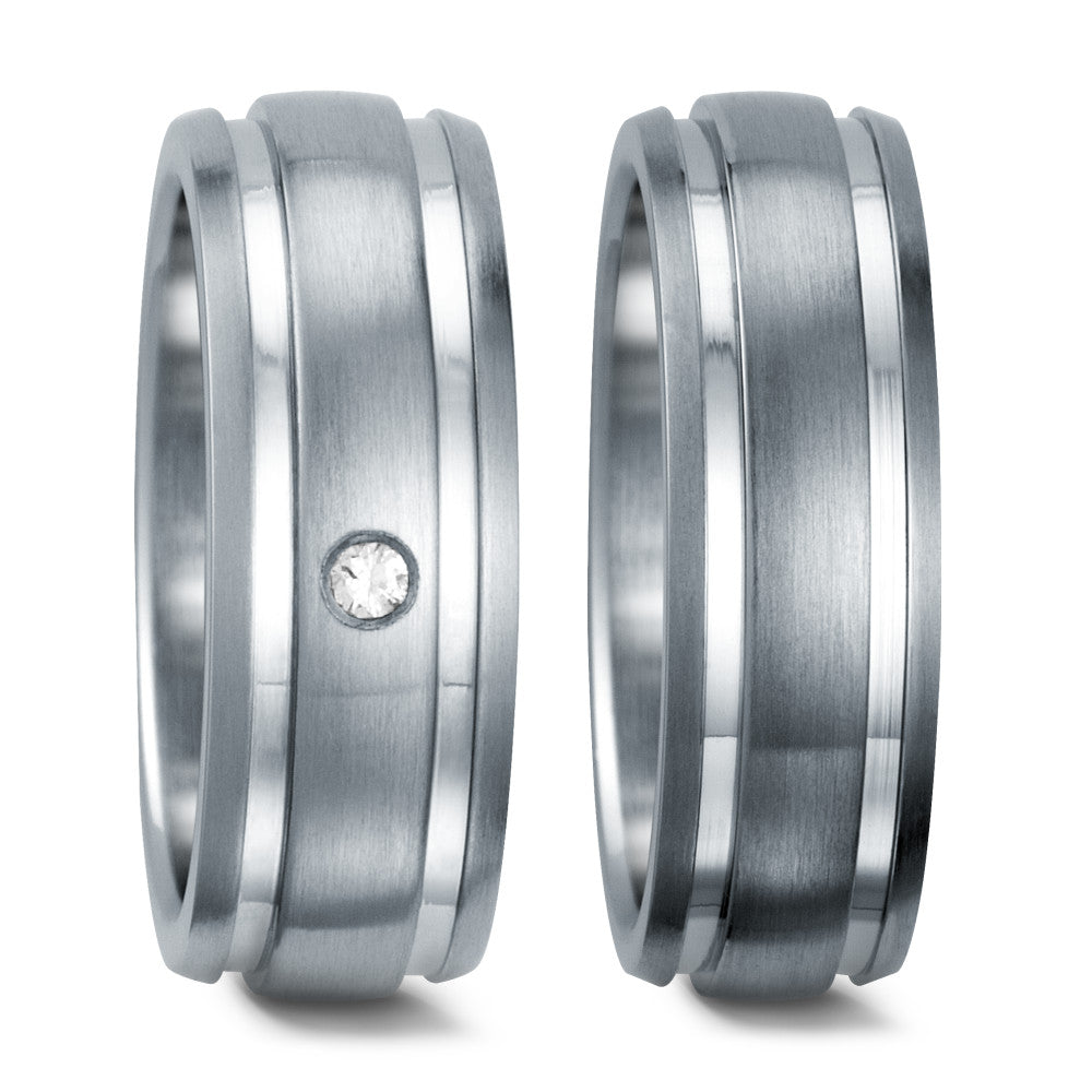 Fingerring Edelstahl