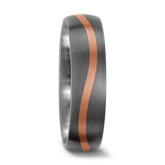 Fingerring Titan, 585/14 K Rotgold, Made in Austria