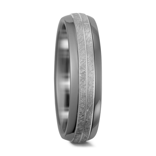 Fingerring Titan, 585/14 K Weissgold, Made in Germany