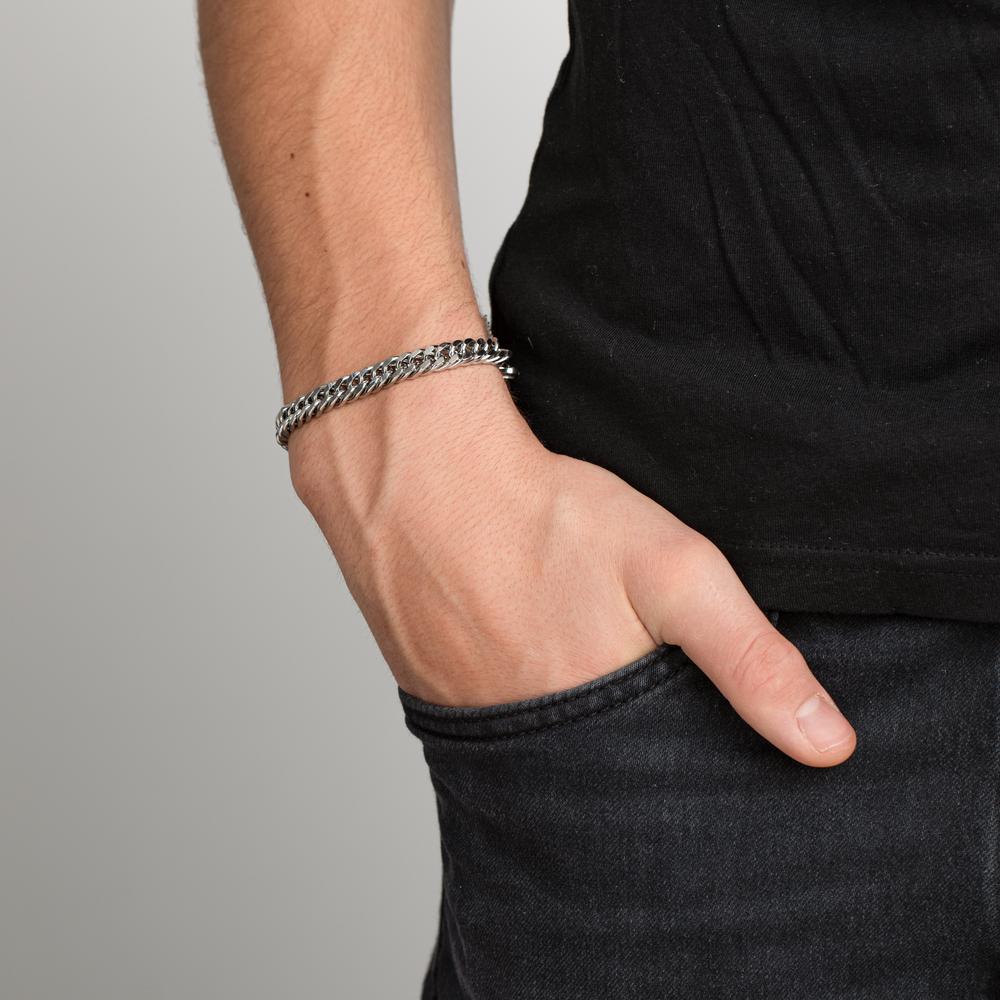 Armband Edelstahl 22 cm