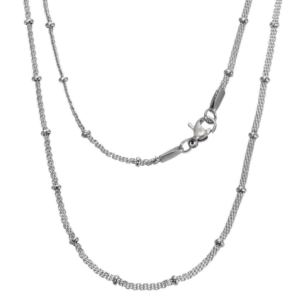 Collier Edelstahl 42 cm Ø2.5 mm