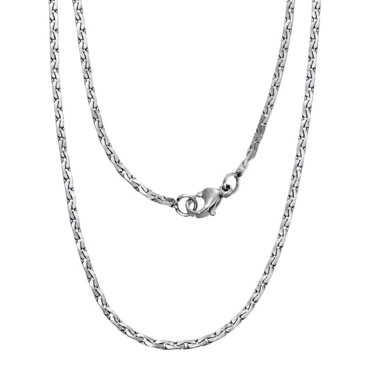 Collier Edelstahl 42 cm