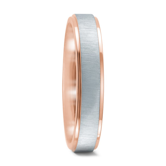 Fingerring Edelstahl rosé IP beschichtet