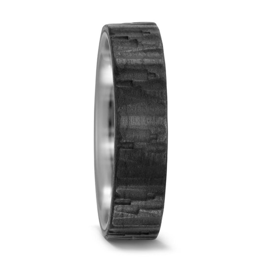 Fingerring Titan, Carbon, Made in Germany