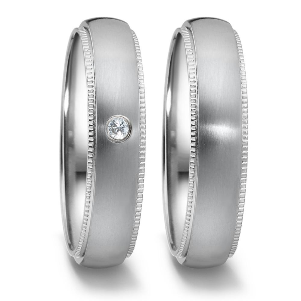 Fingerring Edelstahl
