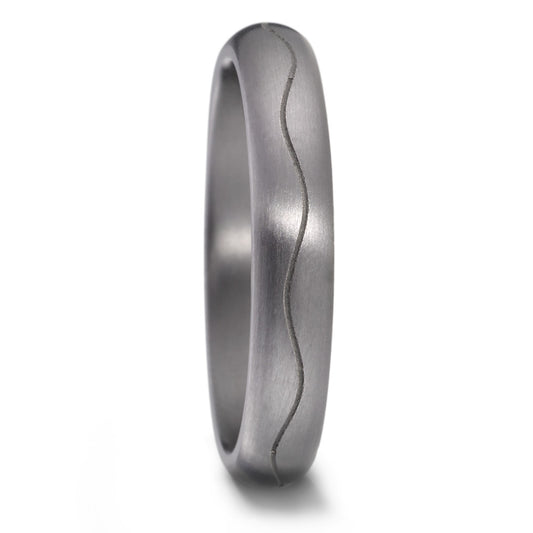 Partnerring aus Tantal mit feinmattierter Oberfläche, Made in Germany