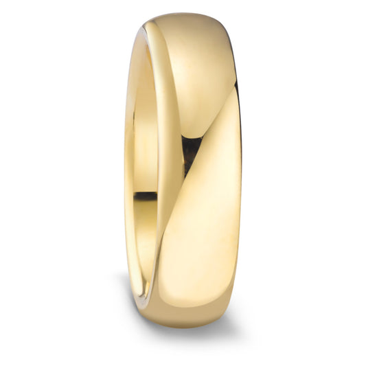Fingerring Edelstahl gelb IP beschichtet