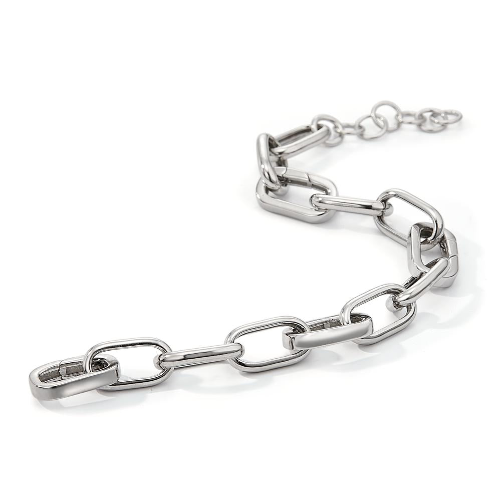 Armband Silber rhodiniert 17-20 cm verstellbar, Made in Italy