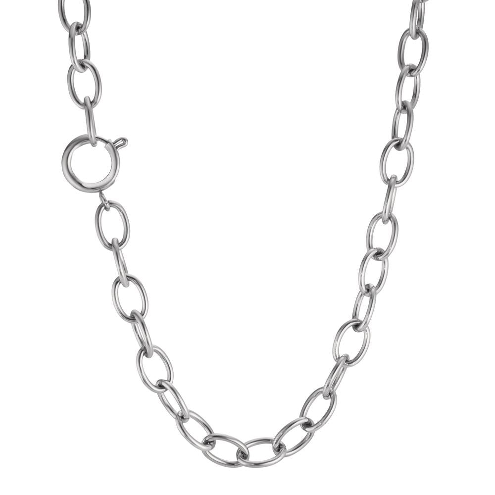 Collier Estelle Silver aus Edelstahl, 43-45 cm verstellbar