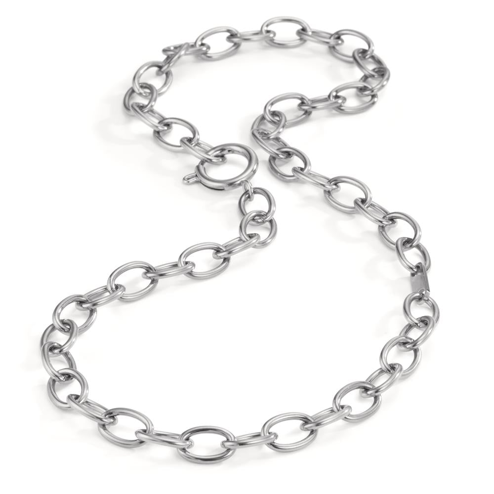 Collier Estelle Silver aus Edelstahl, 43-45 cm verstellbar