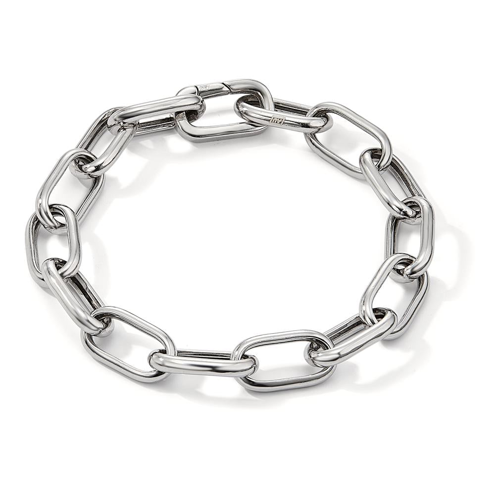 Armband Silber rhodiniert 21 cm, Made in Italy