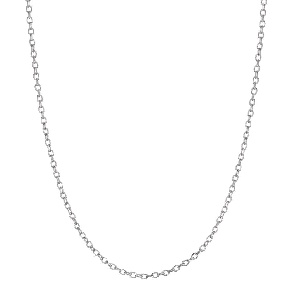 Halskette mit Anhänger Silber rhodiniert Delfin 36-38 cm verstellbar