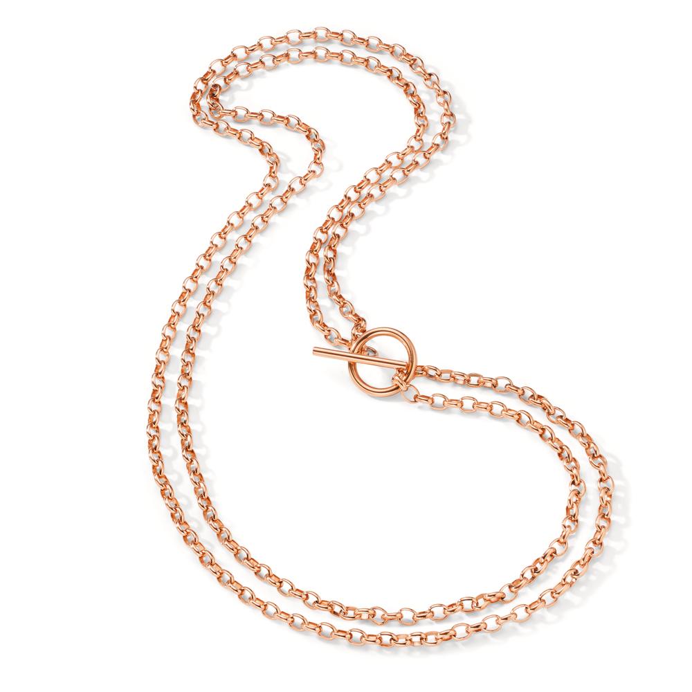 Collier Edelstahl rosé IP beschichtet 45 cm