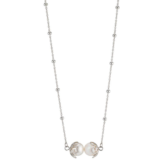 Collier Edelstahl shining Pearls 39-44 cm verstellbar