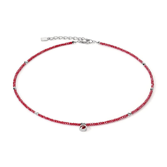 Collier Edelstahl 41-47 cm verstellbar, Made in Germany