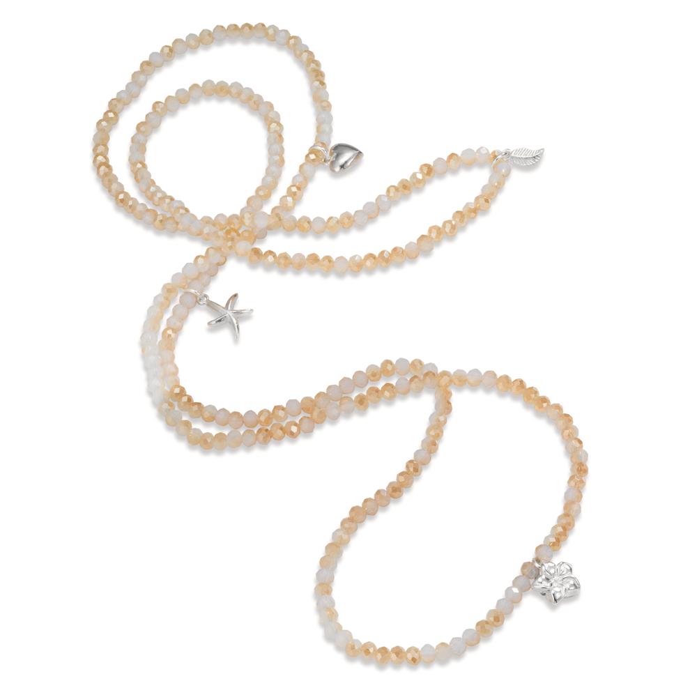 Armband Silber Kristall 20 cm Ø4 mm