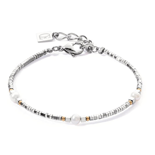 Armband Edelstahl gelb IP beschichtet 17.5-20.5 cm verstellbar, Made in Germany